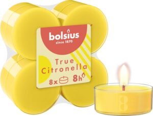 Bolsius True Citronella Maxi Scented Tea Lights