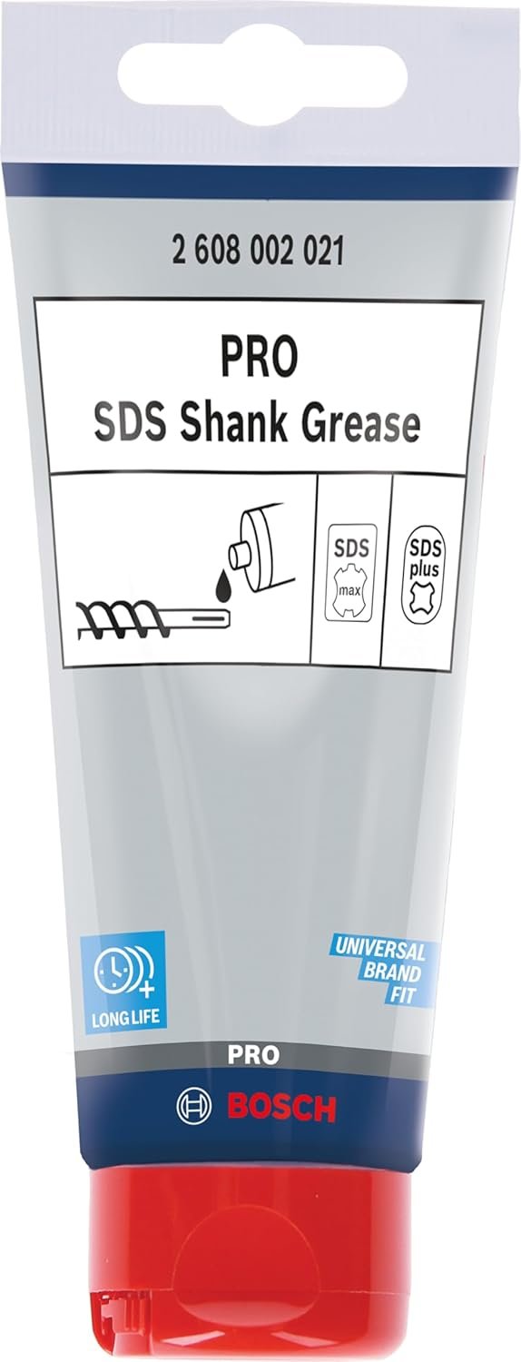 Bosch PRO SDS Shank Grease (2608002021) Review 1 Bosch 1x PRO Grease for drill and chisel shafts O mm Professional accessories hammer drill demolition hammer