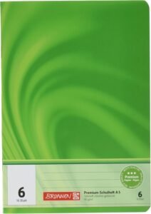 Brunnen 104570602 Exercise Book A5 Vivendi 16 sheets blank with lined page